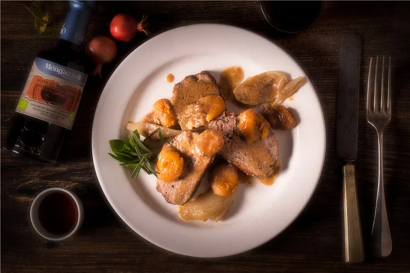 Органический гранатовый уксус 100% сок