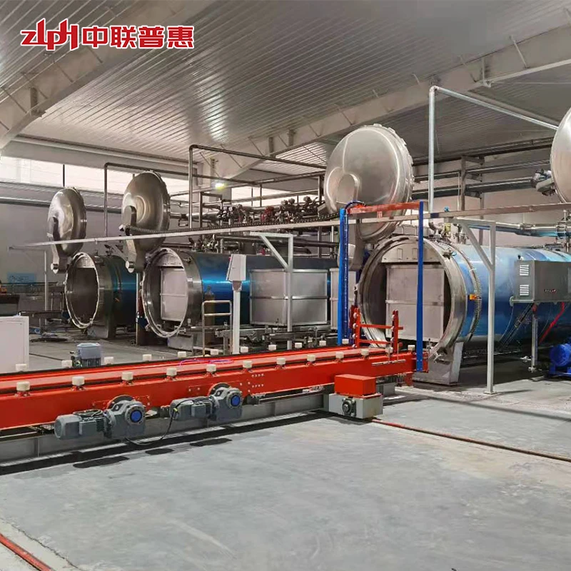 Автоматическая производственная стерилизационная машина ZLPH для бутылок