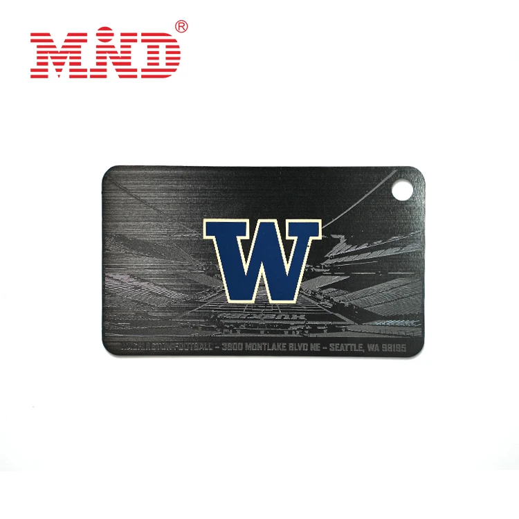 Luxury Business Stainless Steel Metal VIP Thank You Cards