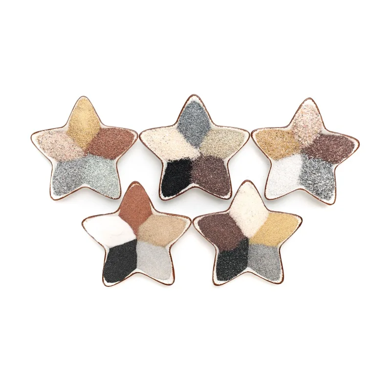 Factory price natural colored silica sand epoxy floor coating color sand for terrazzo aggregate, real stone paint