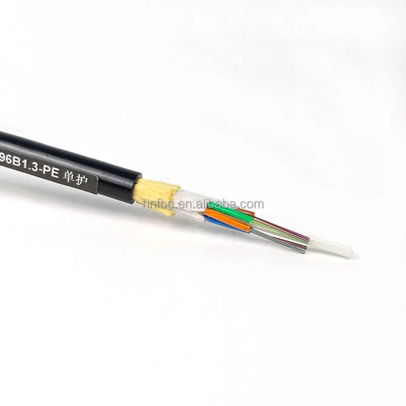 Factory Direct Outdoor Single Mode G.652 Cable YOFC ADSS 24 Core Fiber Optic Cable