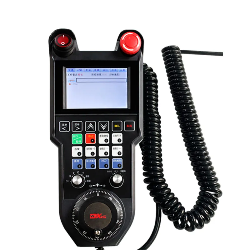 2023 WIXHC New Arrivals CNC Handheld Controller 3/4Axis  CNC Dsp Controller For CNC Router Table Woodworking