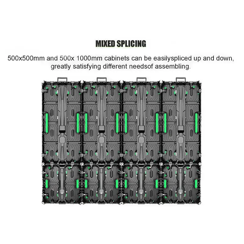 Free Shipping Giant Rental Advertising Billboard Led Wall Display Indoor Outdoor Waterproof Pantalla P3.91 Led Screen