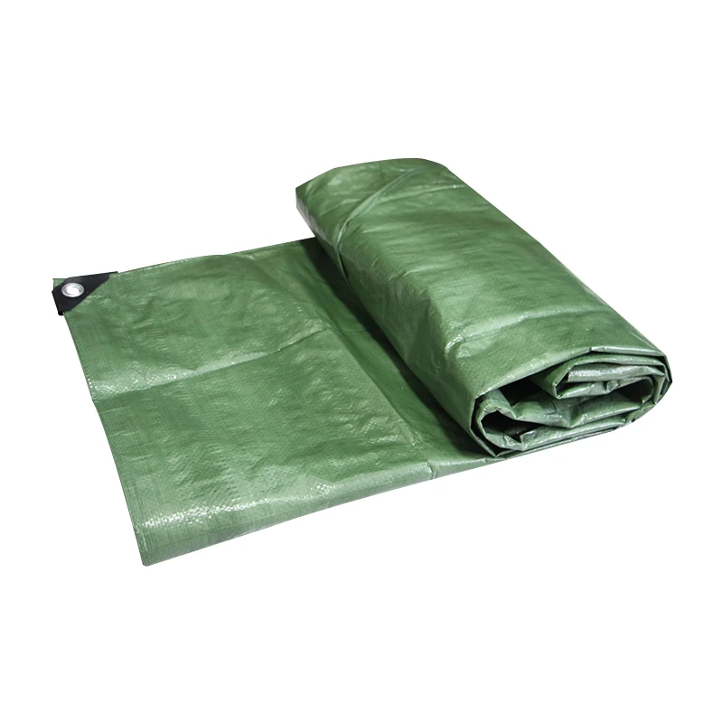 heavy duty 14mil thickness waterproof gray olive green color tarps tarpaulin