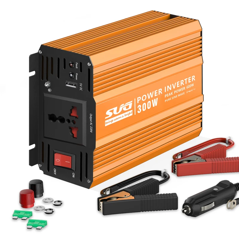 Wholesale 300W 500W 1000W 1500W 2000W 3000W 12 Volt to 220V Volt 2000 Watt Power Inverter With Universal AC Socket Output
