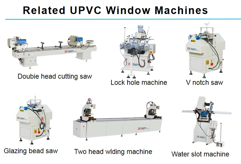 Hot Sale Upvc Window Making Machine Upvc Double Head Welding Machine