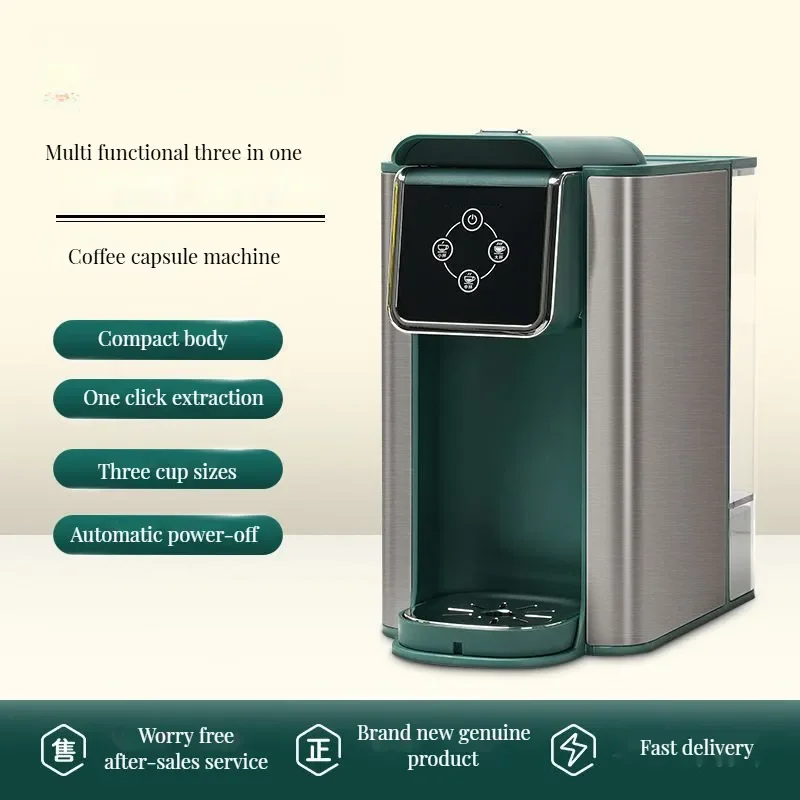 Automatic Capsule Coffee Machine Easy Clean Operation Customizable Cup Setting Smart Sensor Technology Durable Copper