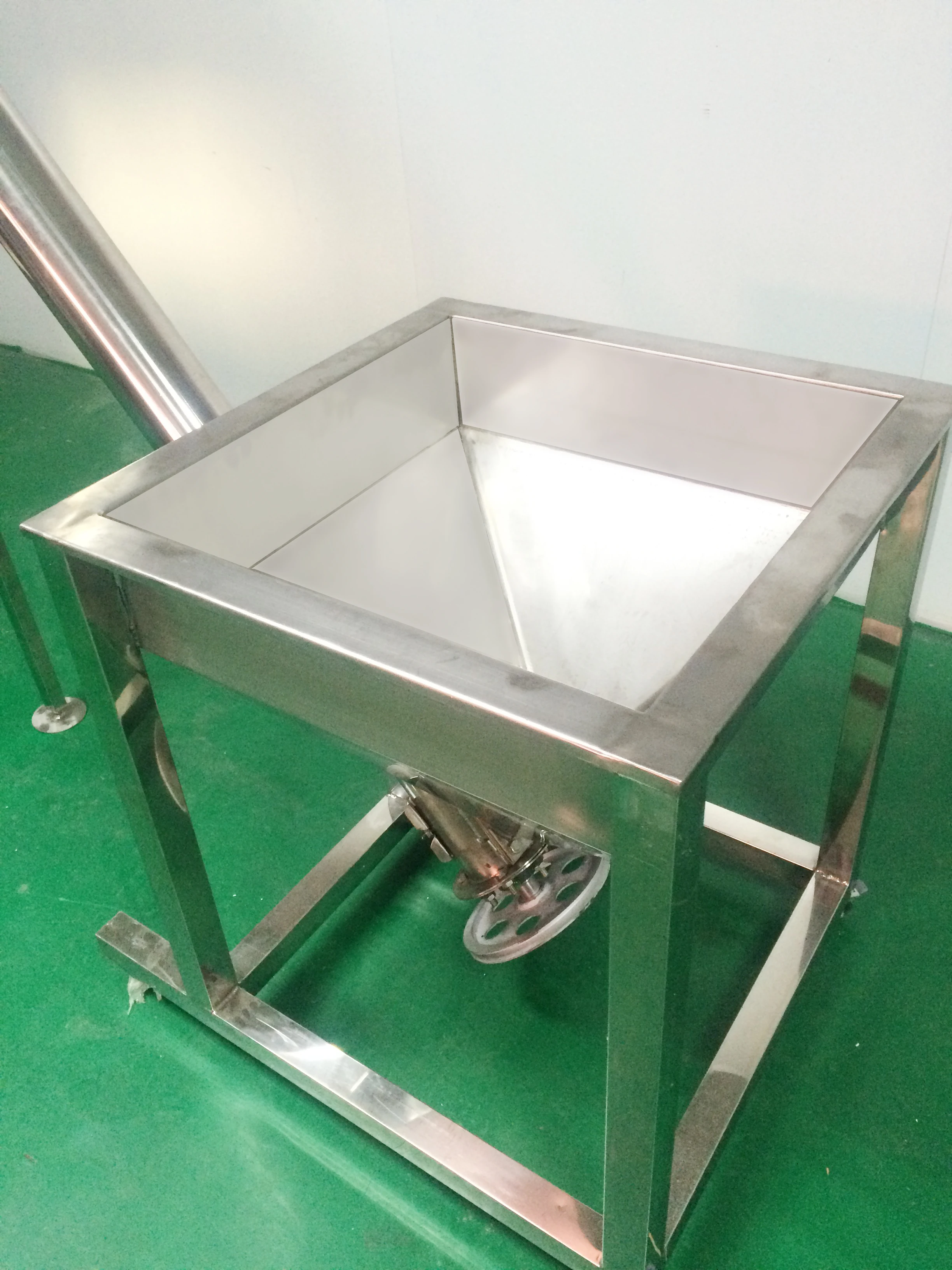 HH89 Inclined Screw Feeder Without Hopper Used Stainless Steel Screw Auger Conveyor Screw Conveyor Blade