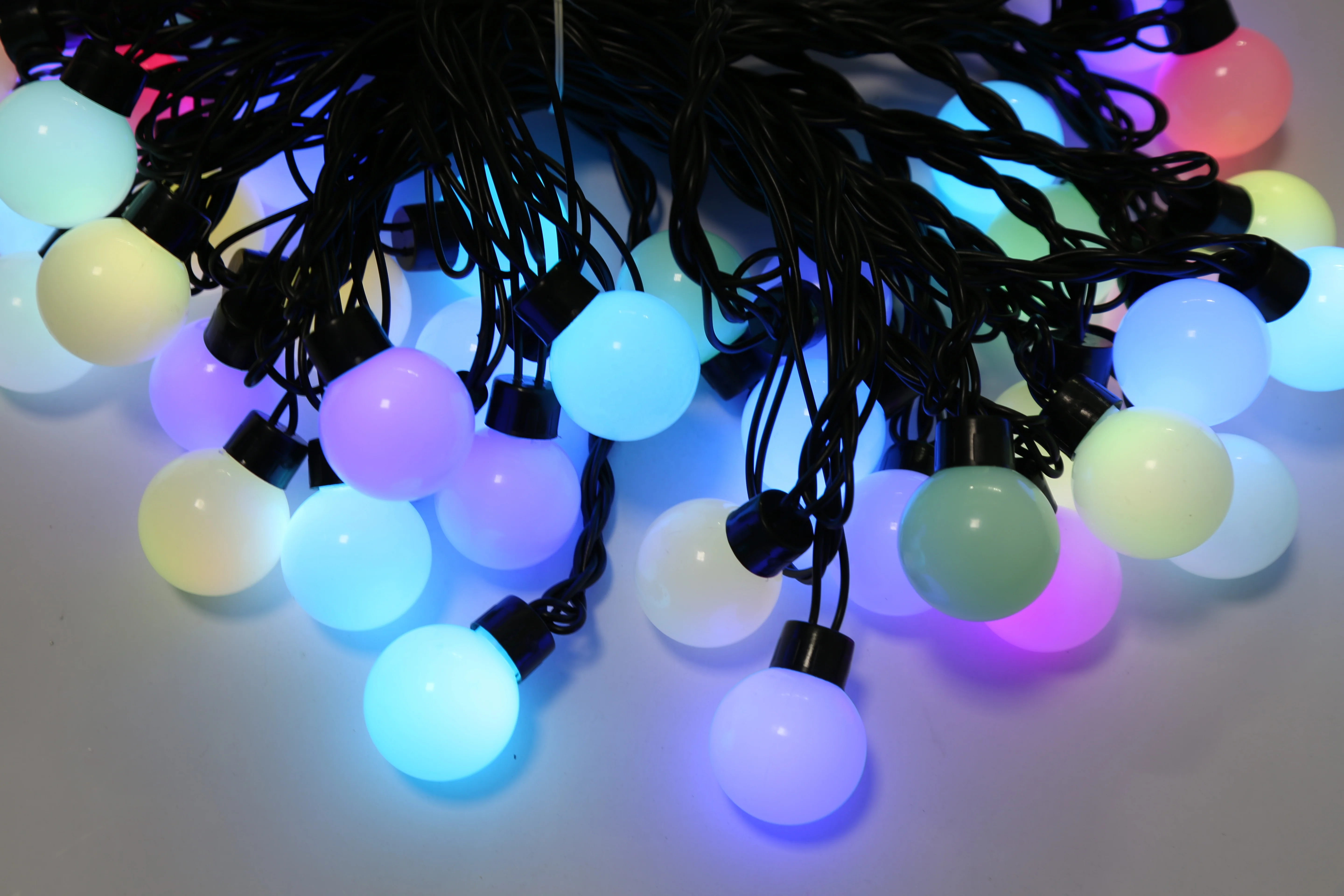 luces navidenas guirnaldas  Christmas Wedding Home Party Decorative New Year LED String  ball Lights Flash  Fairy Garland light