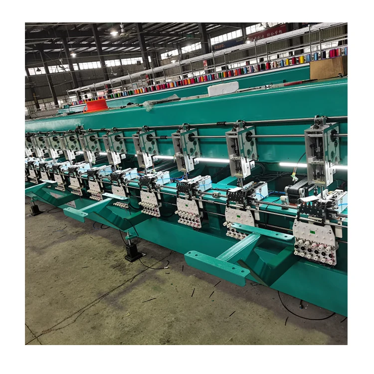 Компьютеризированная вышивальная машина, высокая скорость, 9 цветов, 24 головки, площадь 330*660*1300 мм, синель и цепь