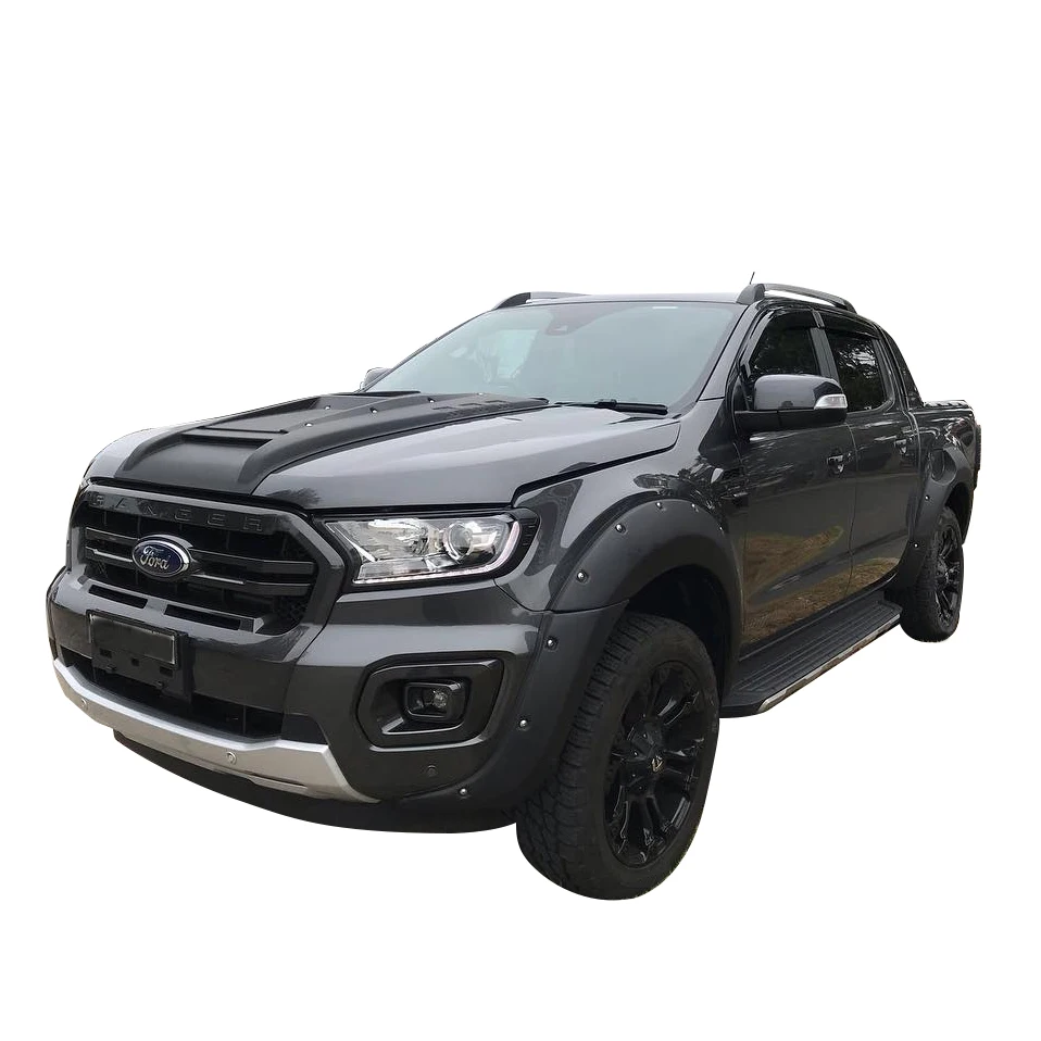 YCSUNZ RTS 4x4 Матовая черная колесная арка отражатели крыла для Ranger Wildtrak двойная кабина 2019 PX3 XLT