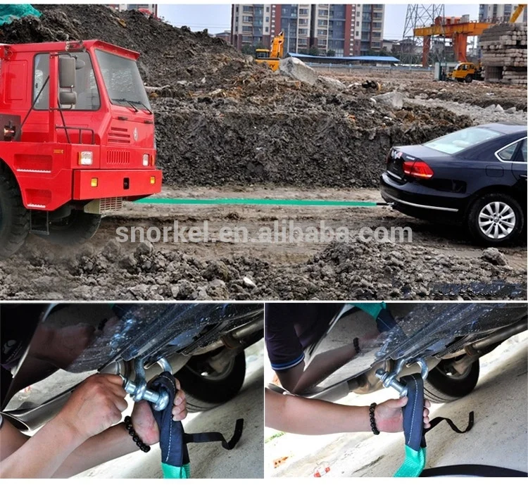 universal durable tow strap 14ton snatch strap 9meterX100mm