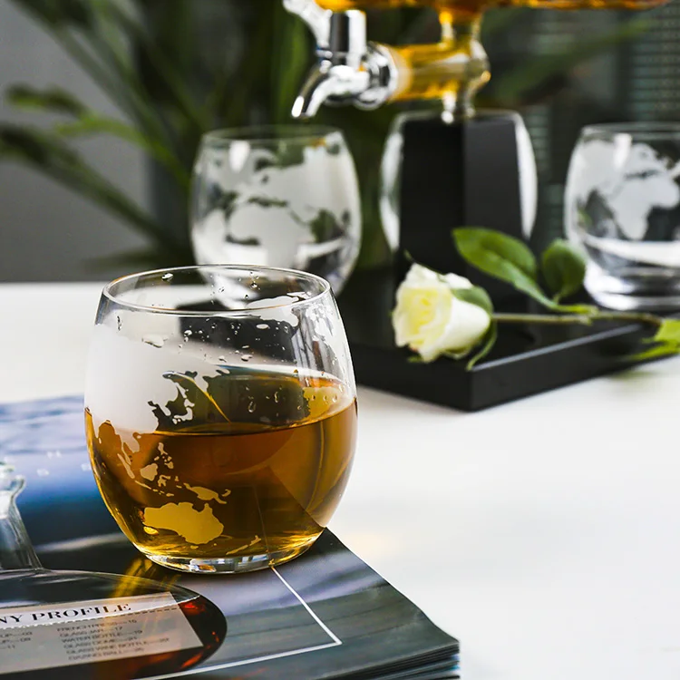 Antique Ship boat shaped glasses and decanters bottle Liquor wine whiskey decanter set