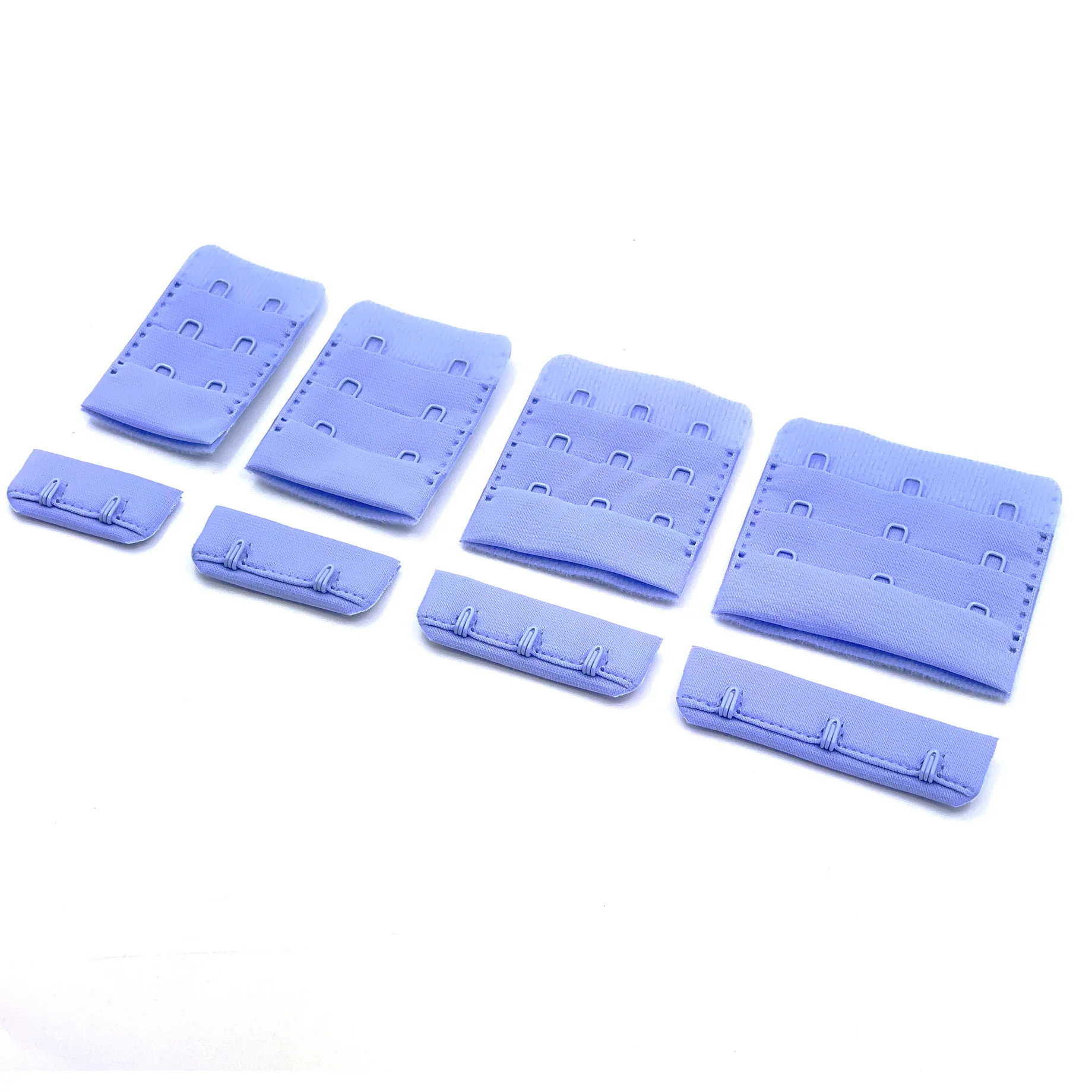 Bra back fastener bra strap hook and eye closure