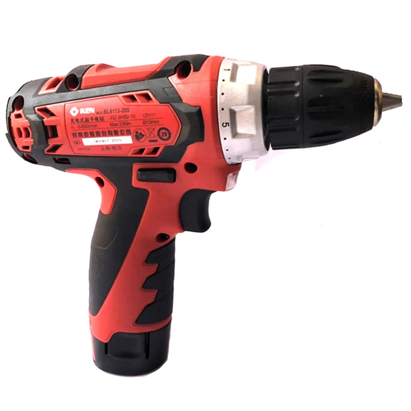 KEN Multifunctional Lithium Electric screwdrivers 12V Cordless Drill Set