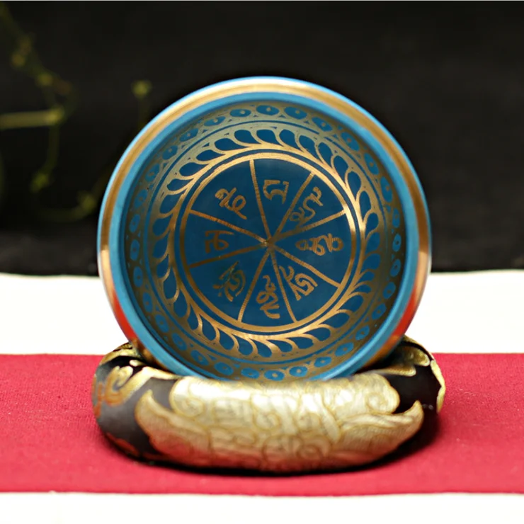 Crystal Quartz Singing Bowl Indian Supplier Tibean Sing Bowl Brass Crystal Sacral Copper Singing Bowl