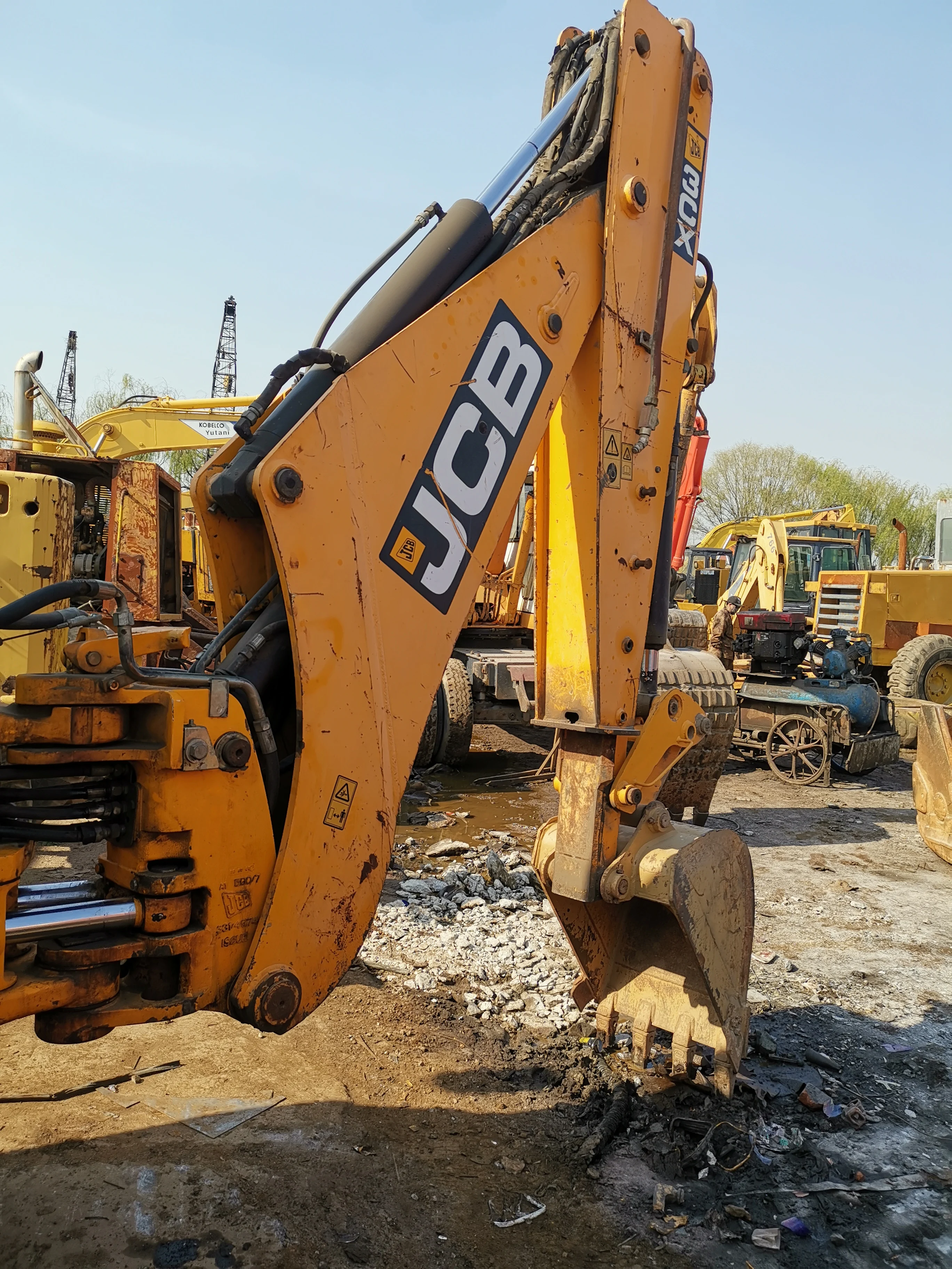 Jcb Backhoe Loader 3cx 4cx Second Hand Backhoe Loader Used 3cx 4cx Jcb Backhoe Used Machine For Construction For Sale in china