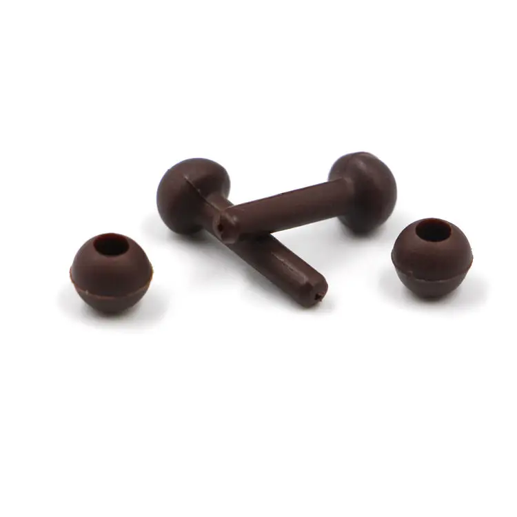 Selco Carp fishing terminal accessory plastic rubber Double chod beads Carp Fishing Plastic stopper