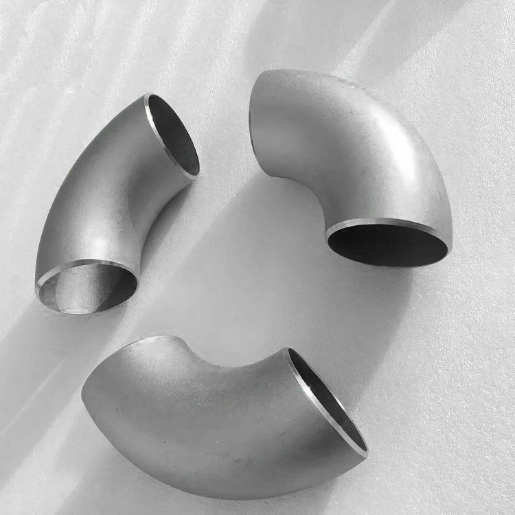 45 Elbow 90 Elbow High Strength Titanium Pipe Fittings Titanium Elbow for exhaust pipe connection