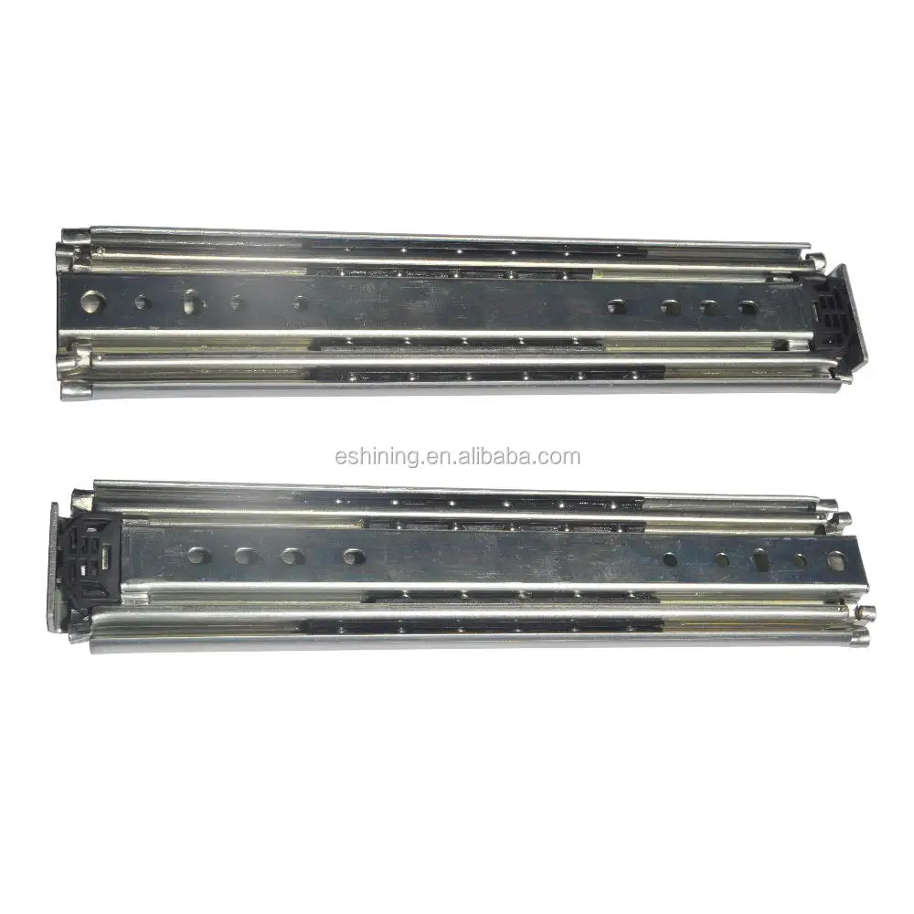 E-SHINING Heavy Duty Drawer Slide Push to Open Drawer Slides Heavy Duty Ball Bearing Slide