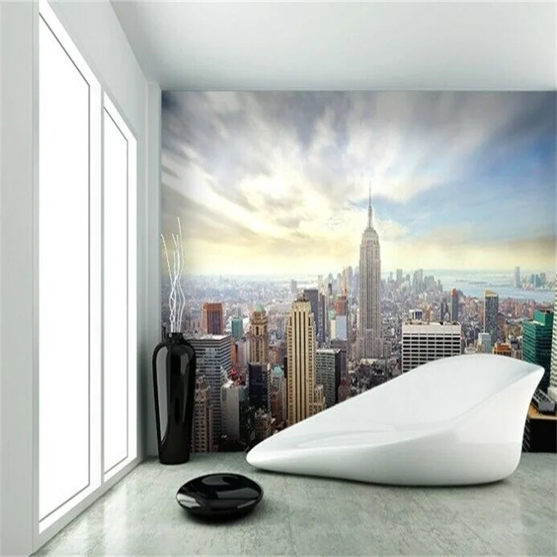 Backdropped City Mural Japanese Mural 3D Wall Paper 3D Wallpaper Murals Waterfalls