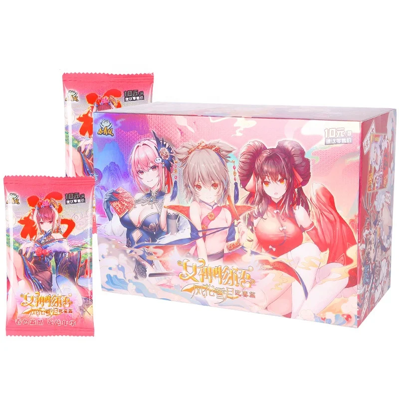 Настольные игрушки SM из японского аниме для всей семьи, Рождественская история богини EVA, коллекционная карта, подарок ребенку, детям на день рождения, игральные карты для девочек