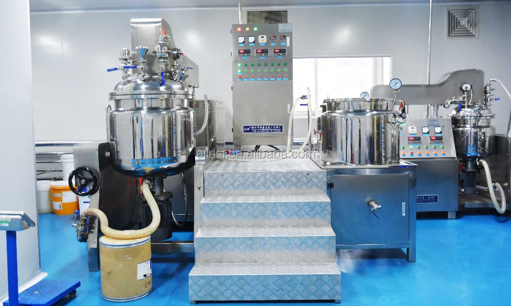 Mayonnaise/Chemicals vacuum homogeneous emulsifying machines