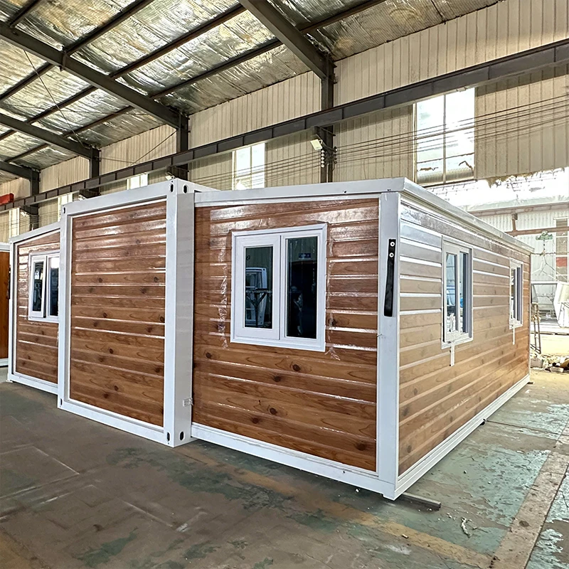 New Design 20Ft 40Ft Luxury Villa Prefabricated Container House Expandable Portable Mobile Home with Bathroom and Kitchen