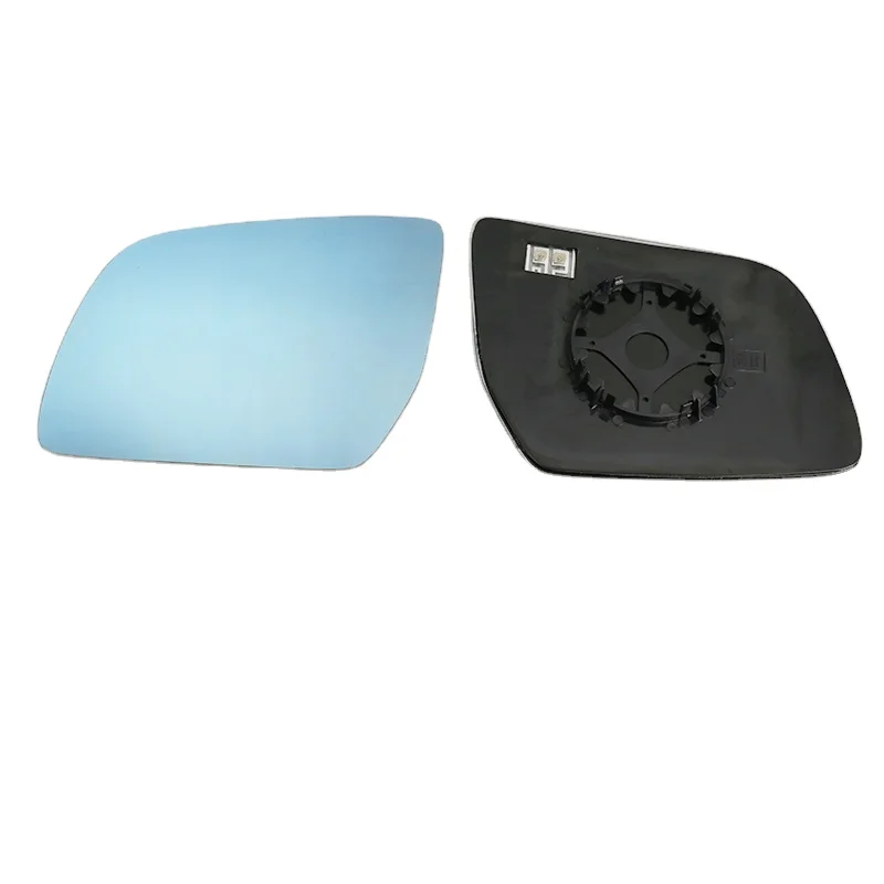 1 pair Side Rearview Mirror Blue Glass Lens For Ford Ranger Everest 2016 2017 Wide Angle View anti glare car door mirrors wing