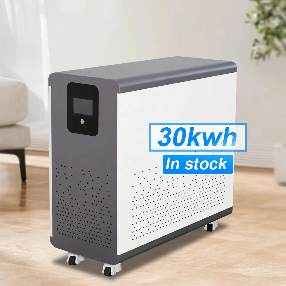 Deep Cycle Batteries 600Ah Lithium Solar Battery 30kWh Floor Mounted Lifepo4 Battery Mobile 51.2V Home Energy Storage System