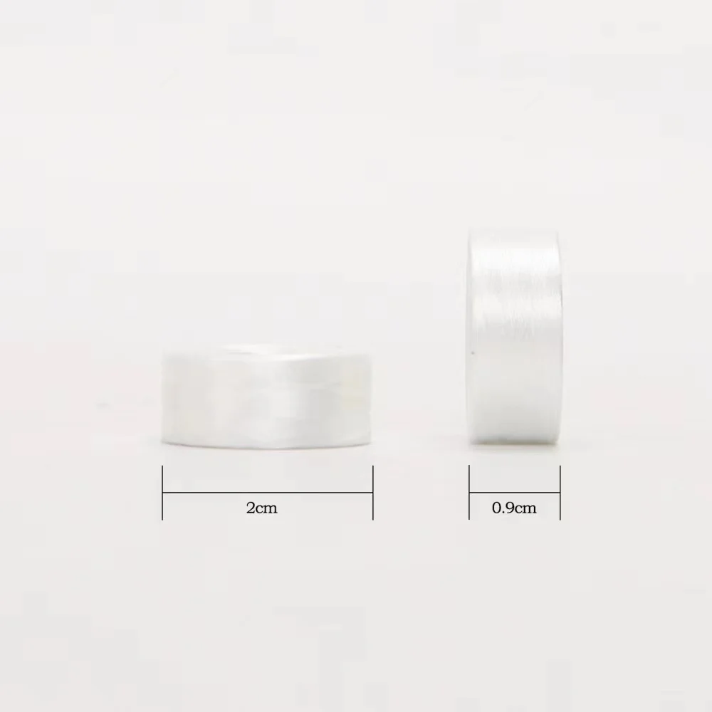 Embroidery Thread Polyester Cotton Cocoon Bobbin Yarn Round Bobbin Thread