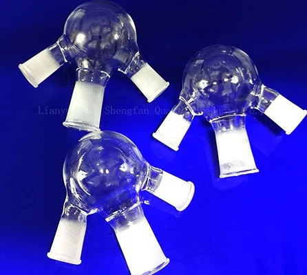 Three Neck Quartz Glass Flask