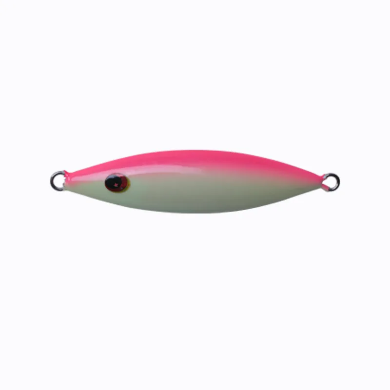 Wholesale japan 20g 30g 40g 60g luminous Metal jig Lures Bait Iron Saltwater Jigging Fishing Lure
