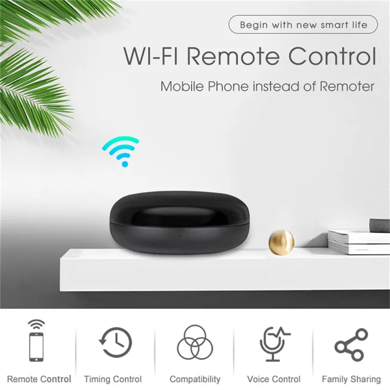 Wifi умный ИК контроллер концентратор Универсальный инфракрасный беспроводной пульт дистанционного управления один для всех ТВ Голосовое управление тайммингом