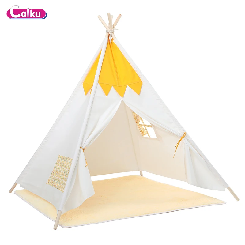 Детская комнатная палатка KAERKU, игровая игрушечная палатка, Детская домашняя игровая вигвам палатка