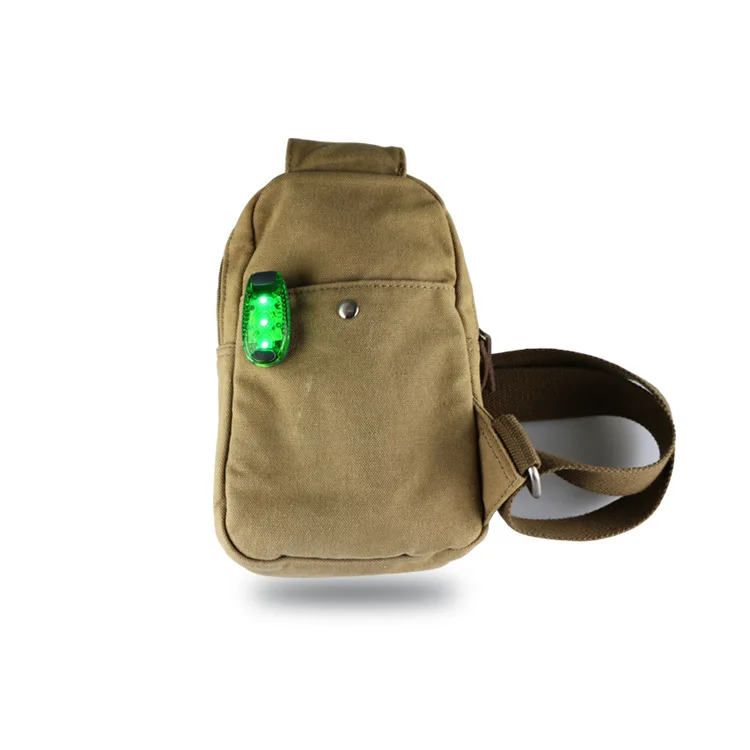 Outdoor Runners Safety Light Bike Cycling 3 Modes Clip On Led Flashing Reflective Lights Warning Flashlight Waterproof Portable