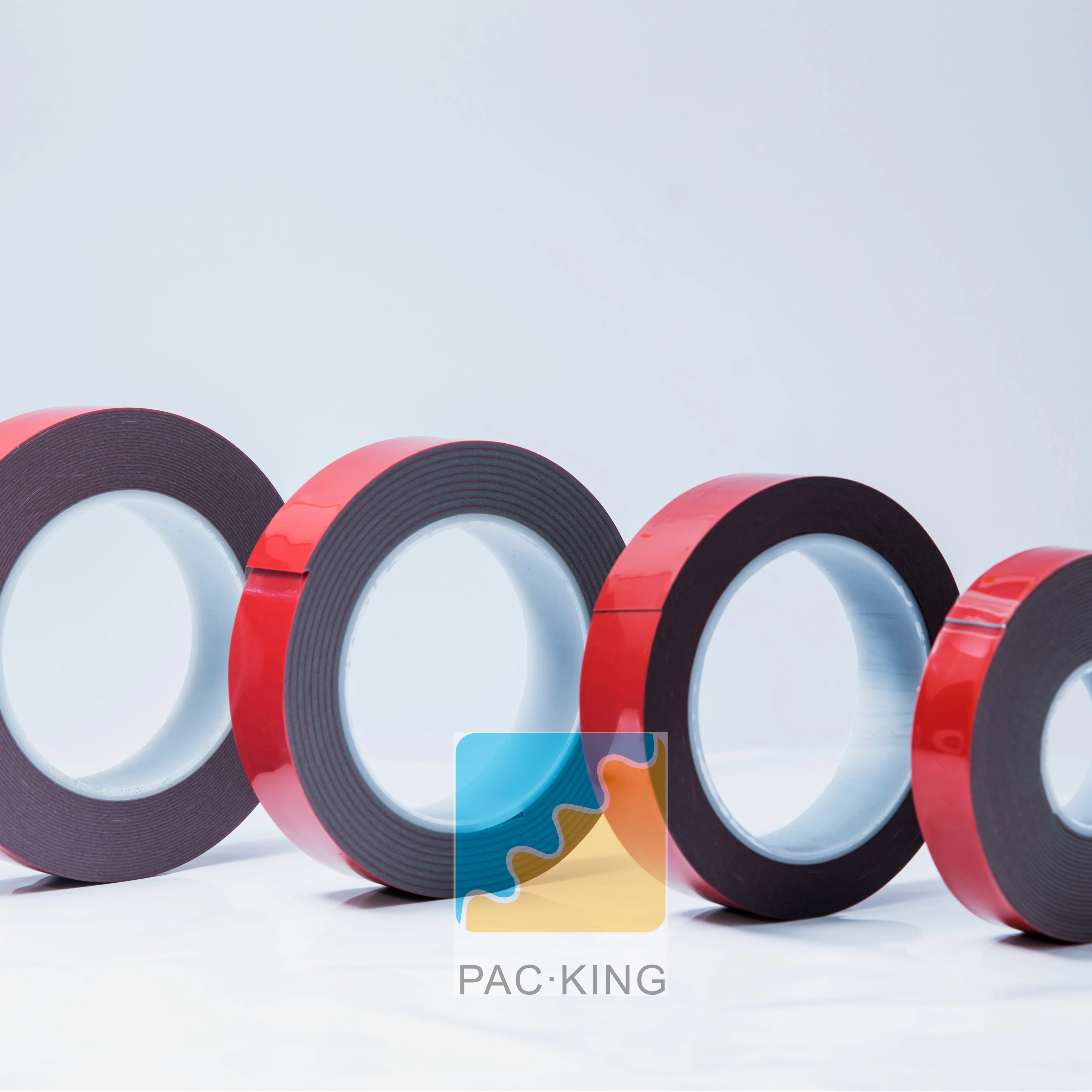 Auto double-sided foam mounting tape black coated acrylic adhesive pe double sided foam tape jumbo roll acrylic foam tape