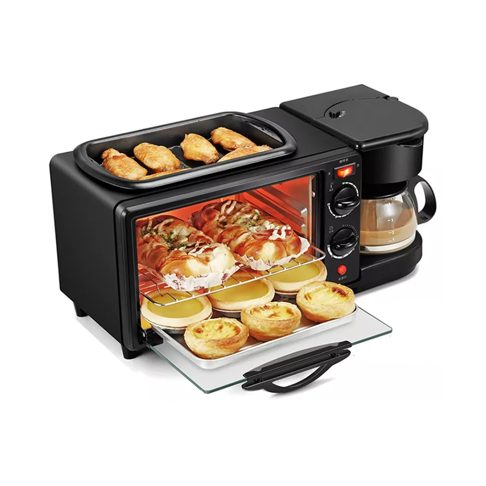 Factory wholesale Sell well  Automatic Multifunction Household 3in one  Oven Multifunction 3 in 1  9L Breakfast Maker