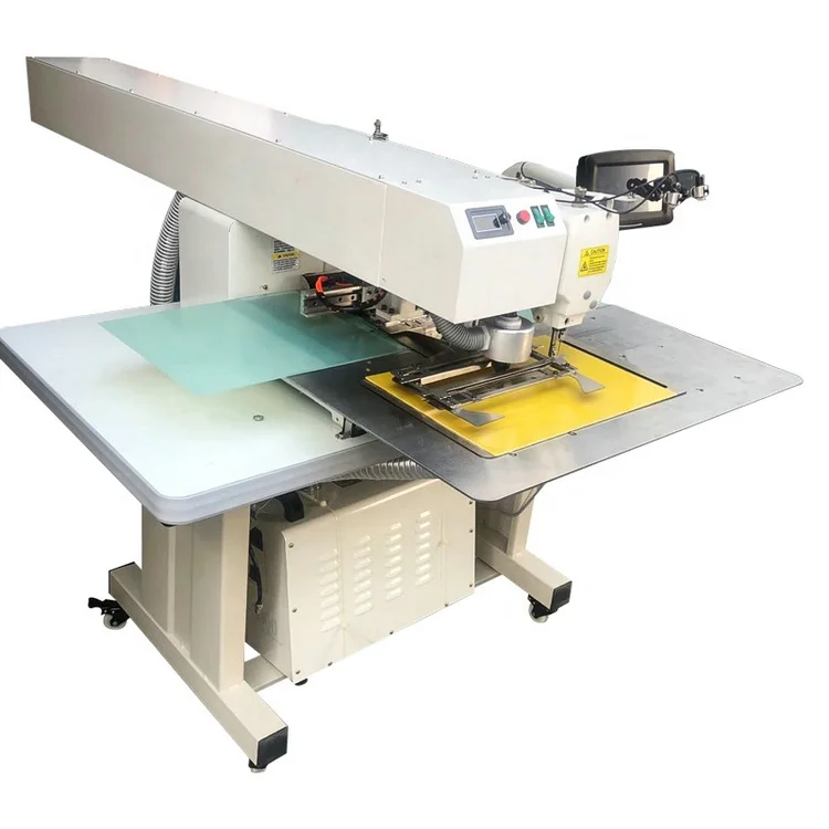 Automatic pattern pocket setter industrial sewing machine for jeans shirt