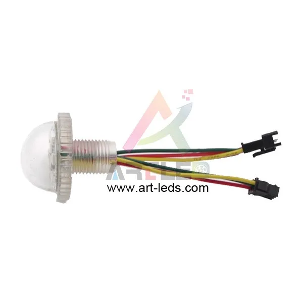 Rgb Pixel 60mm 18pcs Cabochon Led Turbo Lamps