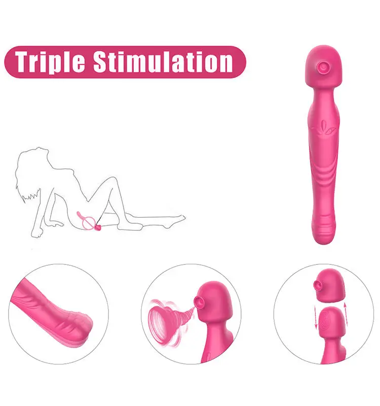 Vibrator for Women G Spot Dildo Vibrator Adult Sex Toys Waterproof AV Vibrator Wand Toy