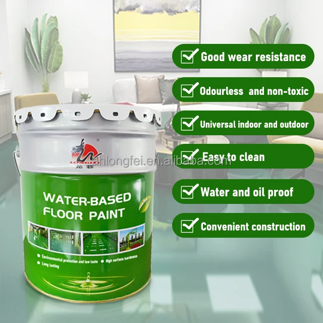 Eco-friendly Waterborne Resin Floor 3d Painting for Ground And Building Coating
