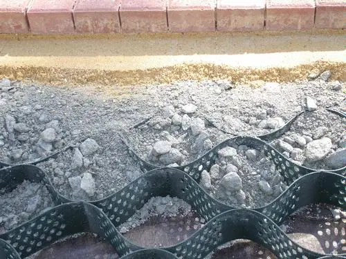 geocell retaining walls geocell grass paver made in China