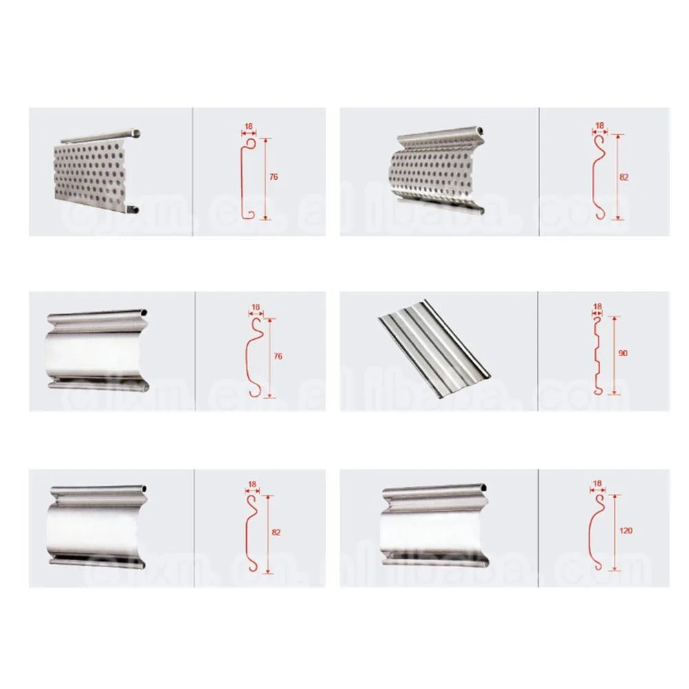 Manufacturing Hi-Speed Remote Control Security Gate Roll Up Steel Shutter Door