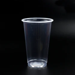 PP Cup 473 Ml 300 Cups Plastic A750 94 Pie 8Oz Custom Film Plastic Blister PP Cup With Lid