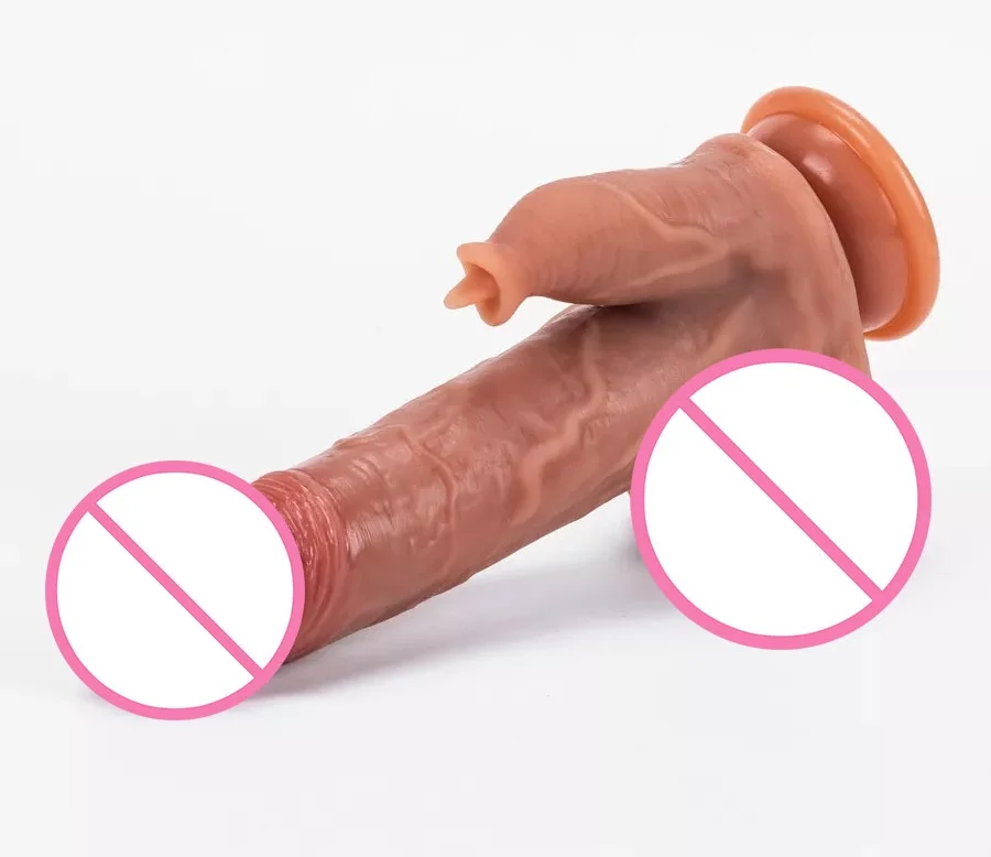 LOVE selling directly by factory. A scalable human dildo with tongue licking and heating thrusting for lady.