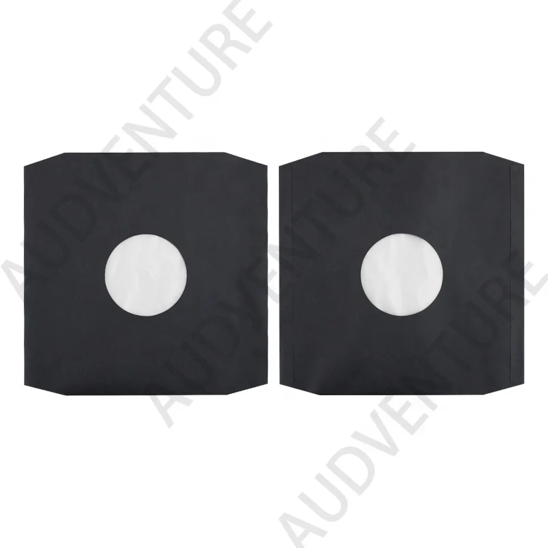 lined with PE Album sleeves 12 inch corner cut paper inner sleeve vinyl LP inner protective cover record sleeves