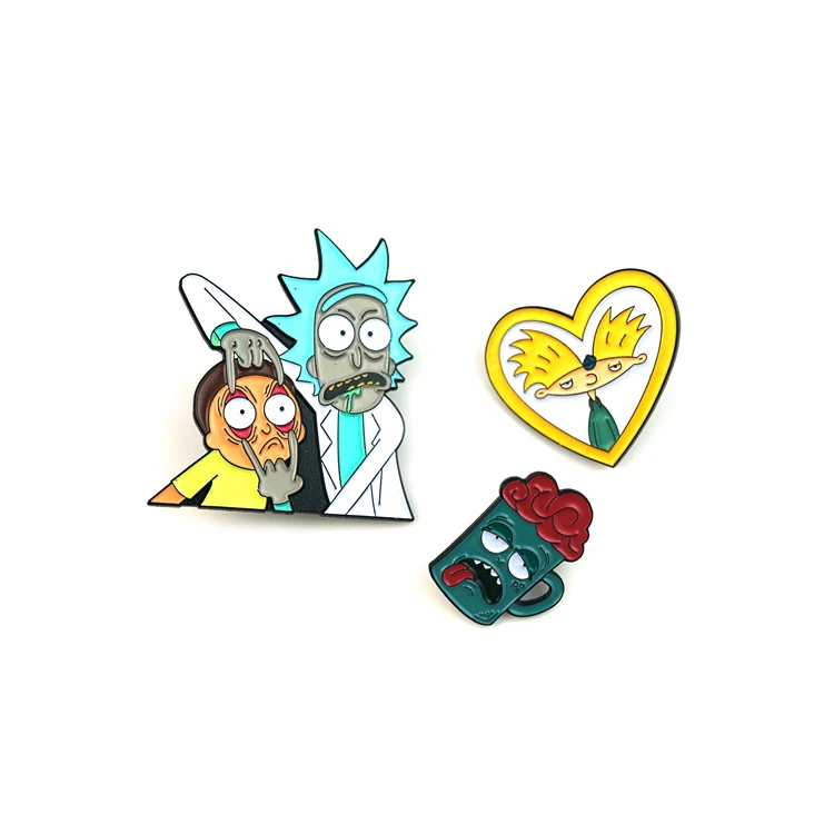 Небольшое количество, оптовая продажа, металлическая Мужская брошь на воротник, значок, брошь на лацкан, эмалированная булавка