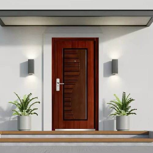Hot Main Sale High Quality New Design Entrance Exterior Steel Door for Home