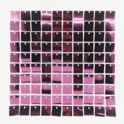 More than 100 colors of transparent mesh panel glitter sequins wall panel backdeck party birthday wedding decor